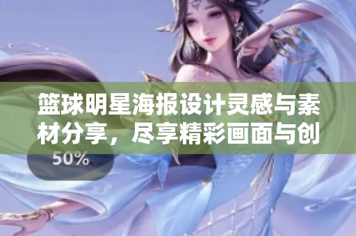 篮球明星海报设计灵感与素材分享，尽享精彩画面与创意模板