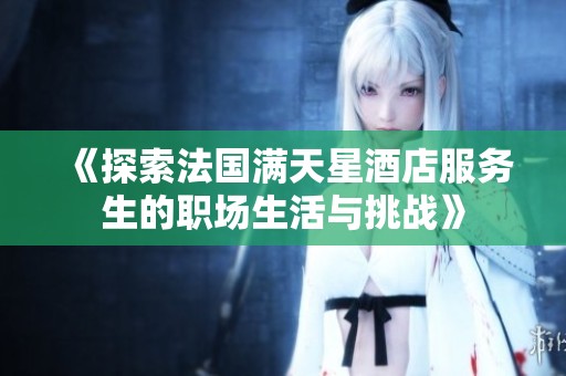 《探索法国满天星酒店服务生的职场生活与挑战》