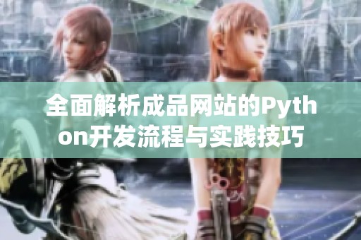 全面解析成品网站的Python开发流程与实践技巧
