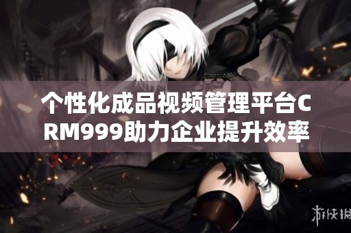 个性化成品视频管理平台CRM999助力企业提升效率与销售