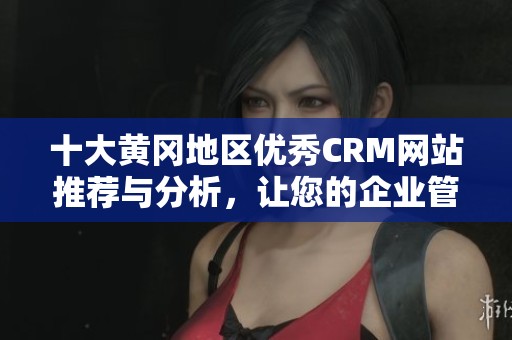 十大黄冈地区优秀CRM网站推荐与分析，让您的企业管理更高效
