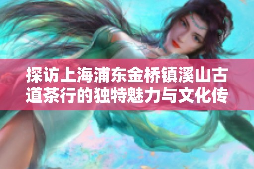 探访上海浦东金桥镇溪山古道茶行的独特魅力与文化传承