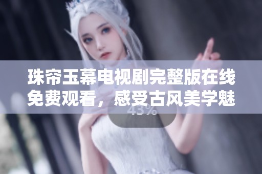 珠帘玉幕电视剧完整版在线免费观看，感受古风美学魅力