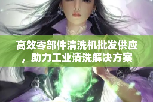 高效零部件清洗机批发供应，助力工业清洗解决方案