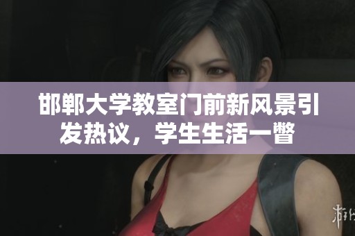 邯郸大学教室门前新风景引发热议，学生生活一瞥