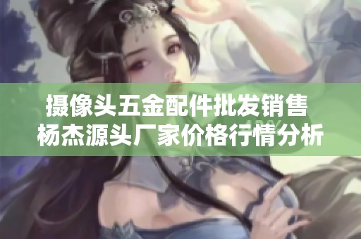 摄像头五金配件批发销售 杨杰源头厂家价格行情分析