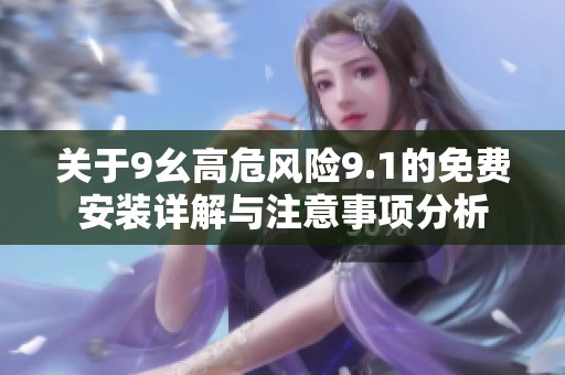 关于9幺高危风险9.1的免费安装详解与注意事项分析