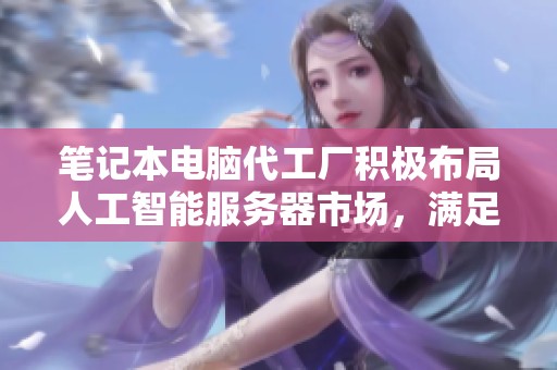 笔记本电脑代工厂积极布局人工智能服务器市场，满足升级需求踩上快车道