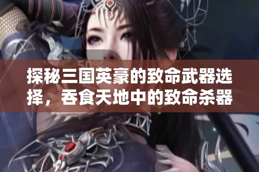 探秘三国英豪的致命武器选择，吞食天地中的致命杀器解析
