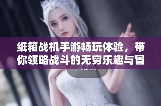 纸箱战机手游畅玩体验，带你领略战斗的无穷乐趣与冒险