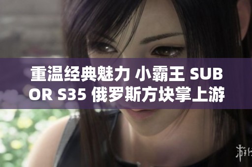 重温经典魅力 小霸王 SUBOR S35 俄罗斯方块掌上游戏机新款上市