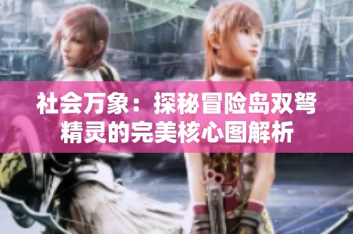 社会万象：探秘冒险岛双弩精灵的完美核心图解析