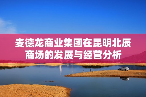 麦德龙商业集团在昆明北辰商场的发展与经营分析