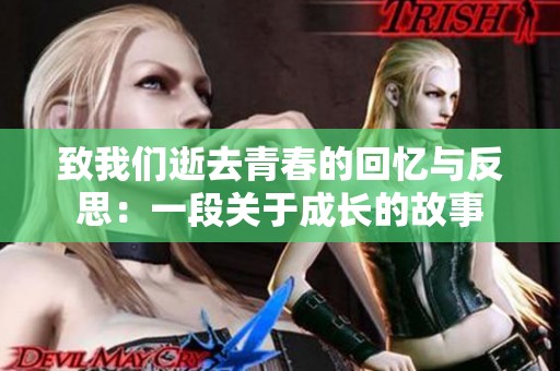 致我们逝去青春的回忆与反思：一段关于成长的故事