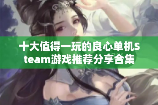 十大值得一玩的良心单机Steam游戏推荐分享合集