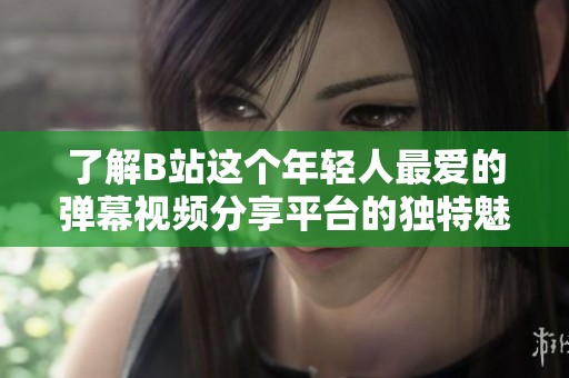 了解B站这个年轻人最爱的弹幕视频分享平台的独特魅力